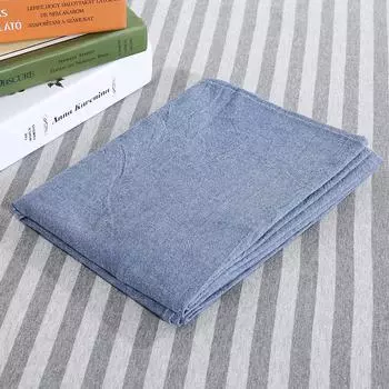 Чехол для кушетки для салона красоты, массажа и СПА, мягкий хлопковый чехол для кровати с отверстием для дыхания, темно-синий темно-синий