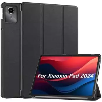 Чехол для Lenovo Tab M11 TB330FU TB331FC Xiaoxin Pad 2024, 11 дюймов, тройная складная подставка, смарт-чехол для планшета, чехол для Xiaoxin Pad 2024 Tab M11 11 inch