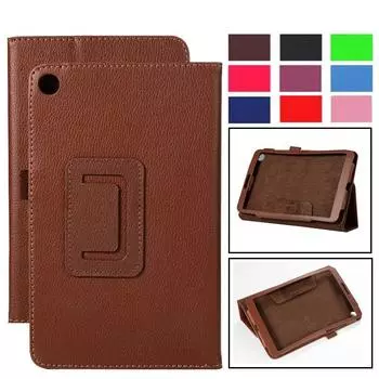 Чехол для Lenovo Tab M7, чехол из искусственной кожи, откидная крышка-подставка для Lenovo Tab M7 TB-7305F TB-7305I TB-7305X, 7,0-дюймовый чехол для планшета, принципиально фиолетовый