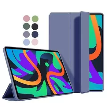 Чехол для Lenovo Xiaoxin Pad 2024 TB331FC, складная магнитная мягкая задняя панель из ТПУ для Lenovo Tab M11, 11 дюймов, TB330FU, чехол для планшета, ручка Tab M11 TB330FU темно-синий