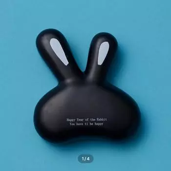 Чехол для линз Bunny, черный