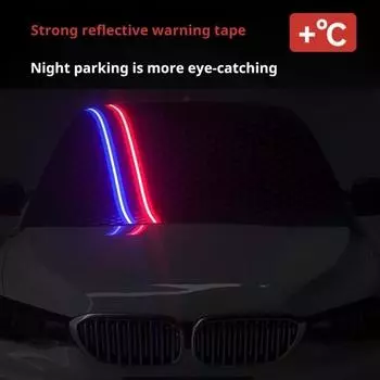 Чехол для лобового стекла автомобиля Yousheng со светоотражающей полосой, универсальный, простой в установке, большой магнитный чехол для лобового стекла автомобиля Back