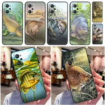 Чехол для ловли карпов и рыб Realme GT Master GT Neo 2 3 3T C11 C15 C25 C21Y C30 C31 C35 8i 8 9 10 Pro Plus Realme C21