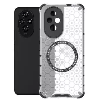 Чехол для Magsafe Magnetic Full Cover для Honor 200 Pro 200 Lite, ударопрочный прозрачный защитный чехол TPU +PC для Honor200 Pro 200lite honor 200pro прозрачный