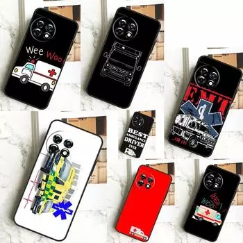 Чехол для машины скорой помощи EMT EMS для OnePlus 12 12R 11 9 10 Pro 10R 9R 8T 10T Nord 3 CE 2 Lite 2T N10 N20 N30 CE4, чехол OnePlus 10R