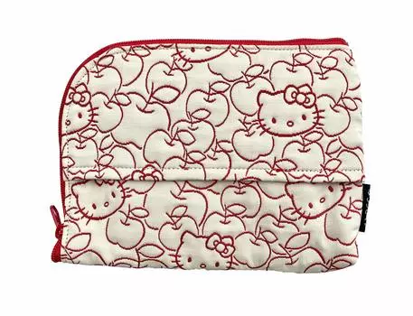 Чехол для маски Hello Kitty Сделано в Японии Киото Hello Kitty Sanrio Персонаж Красный [Kyoto Kobo]