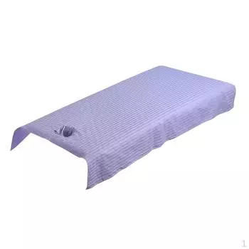 Чехол для массажного стола, косметический салон, спа-кушетка, хлопковая простыня, 4 размера на выбор Beige 80x200cm