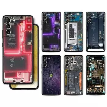Чехол для материнской платы для Samsung Galaxy S22 S23 S20 S21 FE S10 Plus S9 Note 20 Ultra 10 Plus, мягкий чехол для телефона Samsung S22 5G