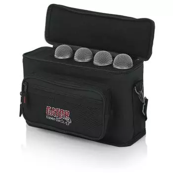 Чехол для микрофона GATOR GM Микрофон серии GM-4 (4 микрофона тип хранения)