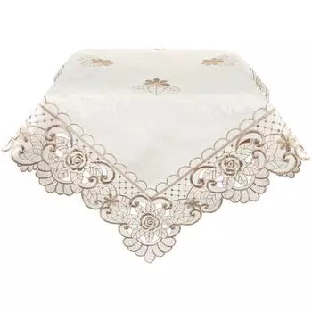 Чехол для микроволновой печи Amosfun, пылезащитная салфетка с цветочным узором, стильная защита от пыли, кухонные принадлежности, защитный чехол для тостера, чехол для тостера светло-серый