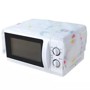 Чехол для микроволновой печи, кухонный, с защитой от масла и пыли, с двумя карманами, сумка для хранения, аксессуары