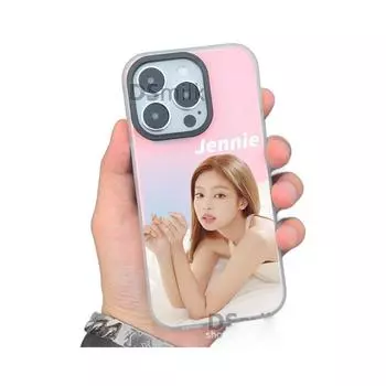 Чехол для мобильного телефона Aurora White для iPhone15Pro для девочек — совместим с 14/13/12/11XsMax/Xr — дизайн Hard Plus Laser. iPhone 13 Pro Max