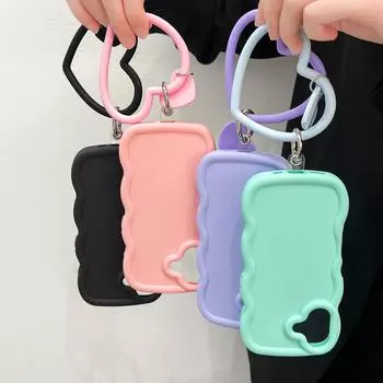 Чехол для мобильного телефона с браслетом для iPhone 11 13 16 ProMax iPhone 14 15 ProMax 12 13 ProMax 16 Plus 7 8 Plus 13 Pro 14 Pro iPhone XR чёрный