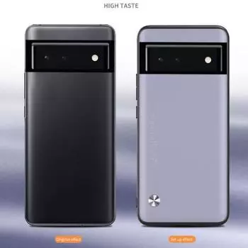 Чехол для мобильного телефона с защитой от отпечатков пальцев, в комплекте с сенсорным экраном, 4 плотно прилегающих ультратонких угла, чехол для телефона с защитой от падения For Pixel 7 Pro оранжевый