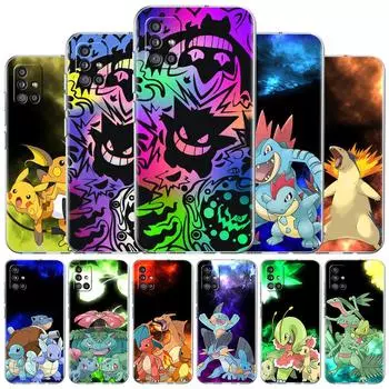 Чехол для мобильного телефона Samsung A52 A53 A51 A50 A32 4g A12 A13 A22 A21s A71 A41 A33 A72 A73 5g A23 A20e, чехол Pokemon Art Charmander Samsung A12