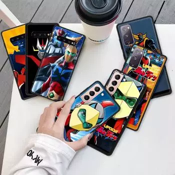 Чехол для мобильного телефона Samsung Galaxy S20 FE S21 Ultra S10 Lite S9 S8 Plus S10e S7, мягкий чехол, чехол с НЛО, роботом Голдораком Samsung S8