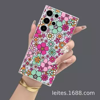 Чехол для мобильного телефона Samsung S23A55: Маленькая картина маслом «Ромашка» с полным объективом, защитный чехол от падения Samsung A05S прозрачный