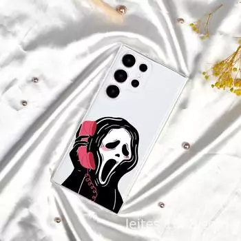 Чехол для мобильного телефона Samsung S23A55 с полной покраской линз и защитой от падений Samsung A52 прозрачный