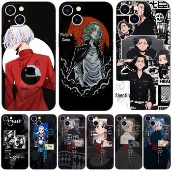 Чехол для мобильного телефона Tokyo Avengers Anime для iPhone 15/14/13/12/11 Pro Max/Mini iPhone 11