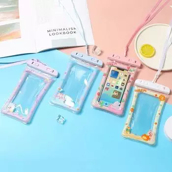 Чехол для мобильного телефона Водонепроницаемая сумка Чехол для мобильного телефона Таиланд Фестиваль брызг воды жёлтый