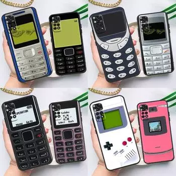 Чехол для мобильного телефона в стиле ретро для Xiaomi Redmi Note 12 8 9 10 11 Pro 9S 10S 11S 8T Redmi 10 12C 9C 10A 10C Coque Redmi 9C