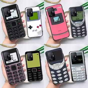 Чехол для мобильного телефона в стиле ретро для POCO F5 X5 X3 Pro X4 F4 GT F3 M5s C40 Чехол для Xiaomi 13 12 Lite 11T 12T Pro 12X Mi 12 Lite