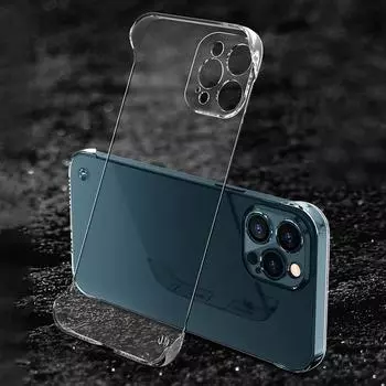 Чехол для мобильного телефона, жесткий прозрачный осенний противоударный противоударный многоразовый чехол для телефона, прозрачный корпус, задняя защитная крышка for iPhone 12 Mini A