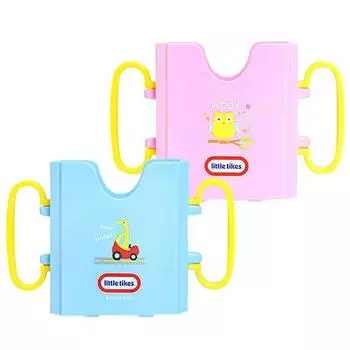Чехол для молока Little Tikes, розовая сова + синий жираф, разные цвета, 1 комплект