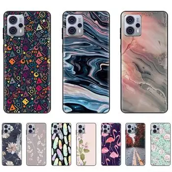 Чехол для Moto G23 G2 3, черный чехол, 6,5 дюйма, мягкий чехол из ТПУ для Moto G23, противоударный силиконовый чехол, чехол Etui, бампер Moto G23_Y42_style2