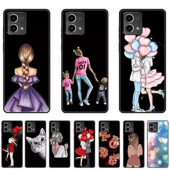 Чехол для Moto G Stylus 2023 5G, противоударная защита для девочек, черный бампер из ТПУ, мягкий силиконовый резиновый чехол для Motorola Moto G Stylus 2023 5G белый