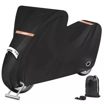 Чехол для мотоцикла Awelcraft для 250CC-750CC со светоотражающей полосой, водонепроницаемый, солнцезащитный, ветрозащитный, противоугонный, Yamaha, Suzuki, 2L-SIZE