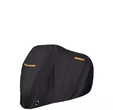Чехол для мотоцикла M-XXXL. Чехол для мотоцикла. Водонепроницаемый, непромокаемый, защита от ультрафиолета, защита от солнца на открытом воздухе. M чёрный