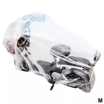 Чехол для мотоцикла, универсальный, всепогодный, водонепроницаемый, пылезащитный, защита для уличного велосипеда, скутера, M/L/XL, защита от дождя, прямая защита M