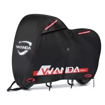 Чехол для мотоцикла WANDA, 420D, толстый, PRO 2024, новая модель с вентиляционными отверстиями с обеих сторон, защита от ультрафиолета, термостойкость, водонепроницаемость, пыленепроницаемость, защита от дождя