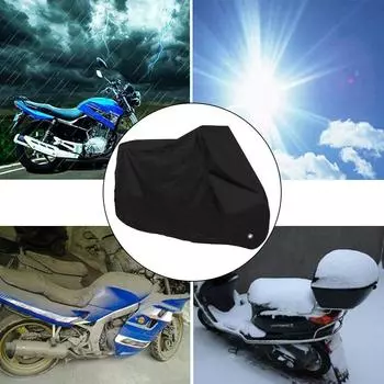 Чехол для мотоцикла, защита от ультрафиолета, ML Xl 2xl 3xl, универсальный, для скутера, водонепроницаемый, для велосипеда, для дождя и пыли, 5 размеров