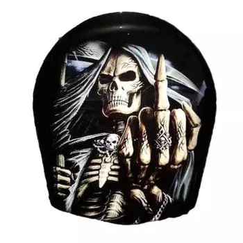 Чехол для мотоциклетного рога Reaper, окрашенный на заказ и уникальный охлаждающий декоративный чехол для рога для мотоцикла A