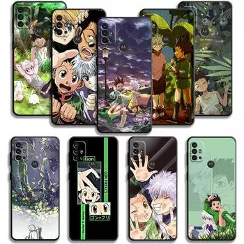 Чехол для Motorola G200 G60 G50 G31 G30 G22 G9 G8 Power Lite Plus Edge 20lite 30 One Fusion Hunter Hunter Gon Freecss Moto Edge 30