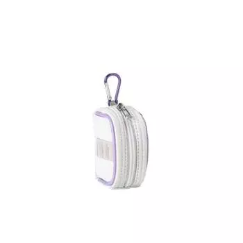 Чехол для мяча Callaway PU SPORT BALL CS WMS белый/фиолетовый женский W100 мм EH65 мм ED50 мм