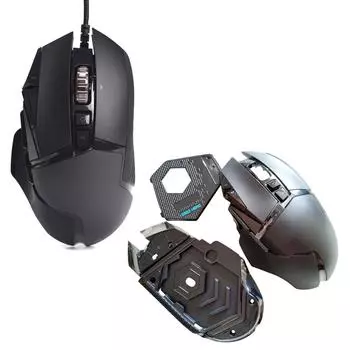 Чехол для мыши Logitech G502 Проводная мышь Оригинальный Верхний Нижний Чехол Аксессуар Мышь Чехол Корпус