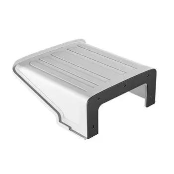 Чехол для наружной камеры от дождя Простая установка Водонепроницаемый чехол от дождя Защитный чехол для камеры безопасности белый