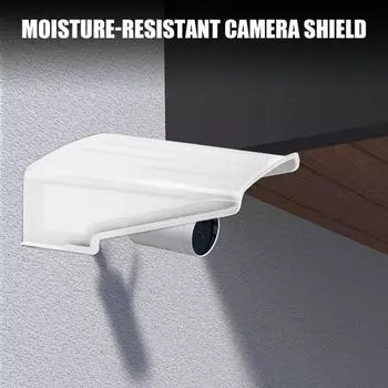Чехол для наружной камеры Yousheng, водонепроницаемый, непромокаемый, простая установка, защитный чехол для камеры безопасности белый