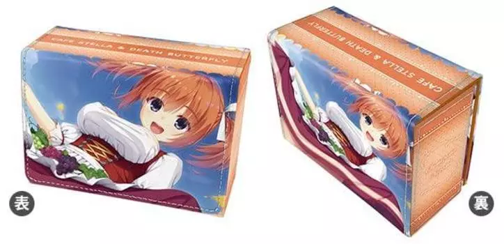 Чехол для настольной игры W Cafe Stella and butterfly Sumizome Nozomi от Autumn Shinigami, версия 1.