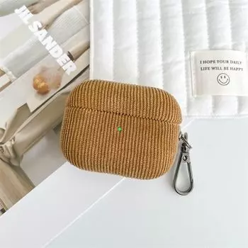 Чехол для наушников Airpods 1/2 поколения Противоударный защитный чехол Креативный необычный чехол для наушников Airpods 3 поколения Pro2 Нишевый стиль 5 поколение airpods pro2 Earthy yellow