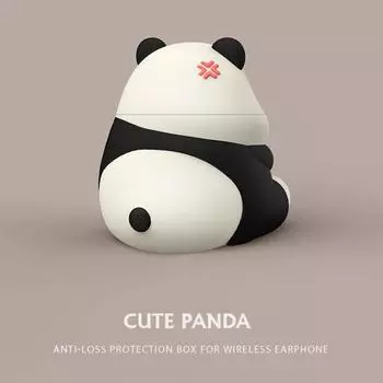 Чехол для наушников Cartoon Panda Bluetooth для AirPods 2 3, силиконовые чехлы для наушников с функцией зарядки для Airpods Pro 2, защитный чехол for Airpods Pro2