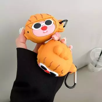 Чехол для наушников Cute Beaver для Samsung Galaxy Buds Pro Galaxy Buds FE Galaxy Buds 2 Pro Buds Live Galaxy Buds2, защитный чехол для беспроводных наушников Galaxy Buds Live