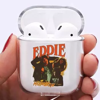 Чехол для наушников Eddie Munson Hellfire Club для Apple Airpods 1 2 3 Pro AirPods Case