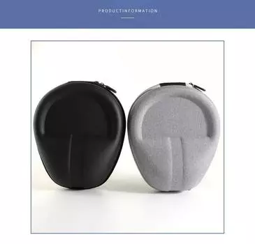 Чехол для наушников EVA Hard Case Hard Shell Case для наушников чёрный