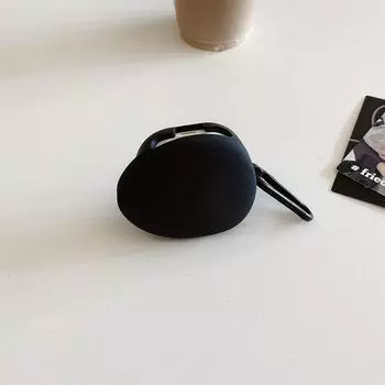 Чехол для наушников Galaxy Buds2 Budspro Беспроводной Bluetooth 2pro Силиконовый Мягкий Fe Новинка Samsumg Зарядный Бокс Женский Budslive Защитный Чехол Galaxy Buds2 Black Stone + Hook