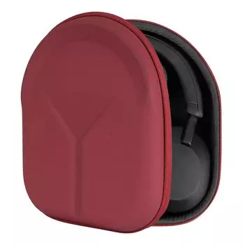 Чехол для наушников Geekria Bose Sony Sony XB950AP, совместимый с наушниками, сумка-чехол QC35, QC25, WH-ULT900N, WH-CH720N, WH-1000XM5, MDRXB950BT, XB950B1, красный