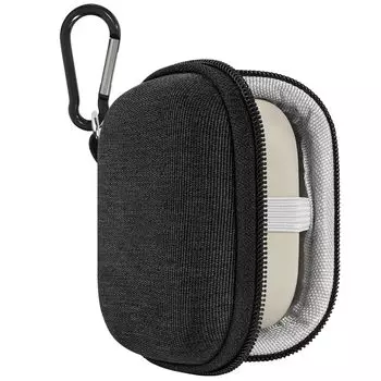 Чехол для наушников Geekria Shield, совместимый с беспроводными наушниками Sony LinkBuds LinkBuds True Wireless со сменным жестким чехлом, дорожная сумка с карабином